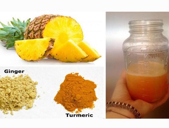 Pineapple And Turmeric Drink Reverses Cancer-Causing Inflammation And Even Beats The Common Cold!