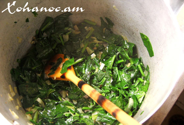 Սպանախի աղցան