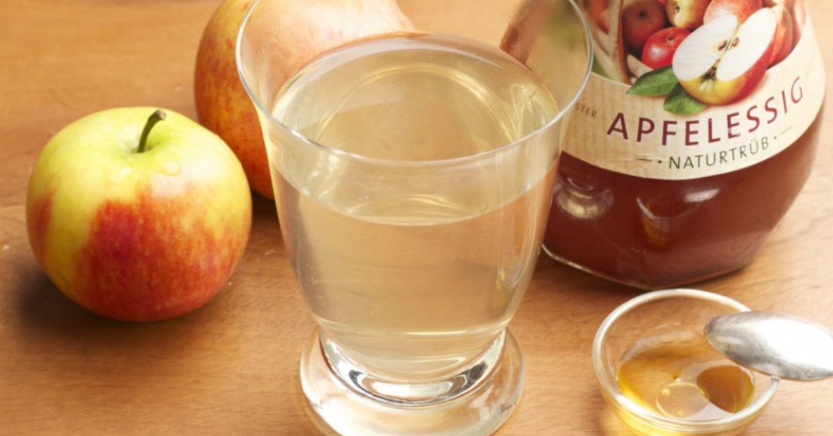 Яблочный уксус с водой пить что будет