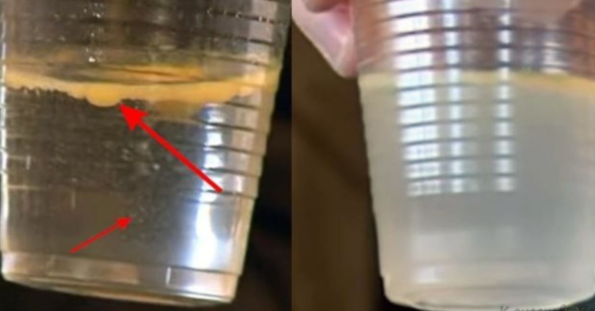 Тест сливочного масла в домашних условиях. Настоящее масло кипяток. Проверка сливочного масла. Проверка сливочного масла водой. Масло и вода в стакане.