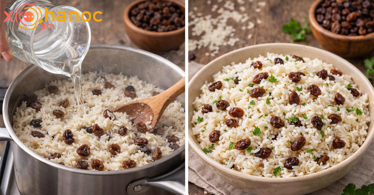 Զատիկին չամիչով և բրնձով փլավը այսպես պատրաստիր, եթե ուզում ես հատիկները հատ-հատ լինեն, իսկ համը անկրկնելի