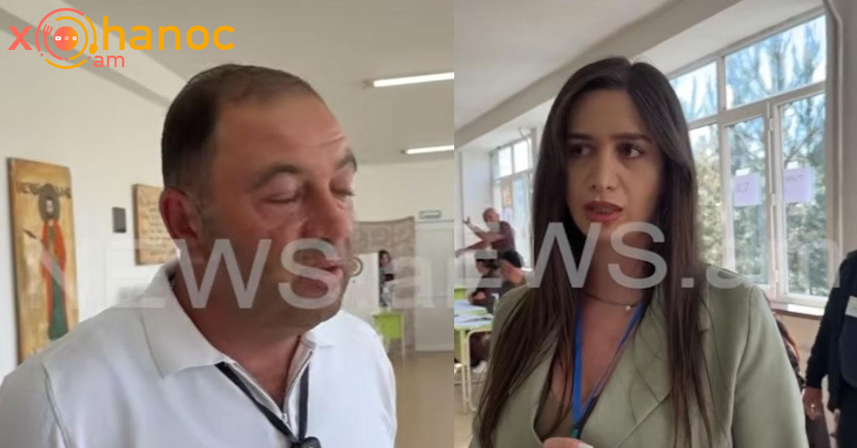 Վիրավորանքներ, սպառնալիքներ, վեճ․ Ընտրական տեղամասում թեժ վեճ է ․․․ (տեսանյութ)