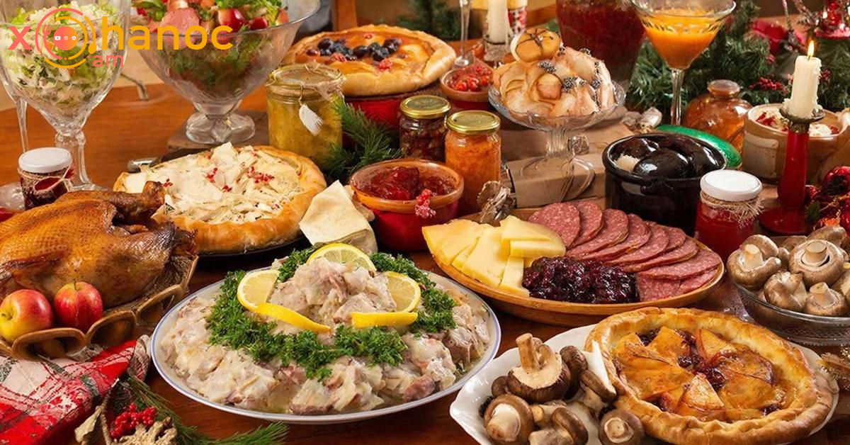 Ինչ մթերք պարտադիր պետք է լինի սեղանին ՝ Նոր տարվա գիշերը