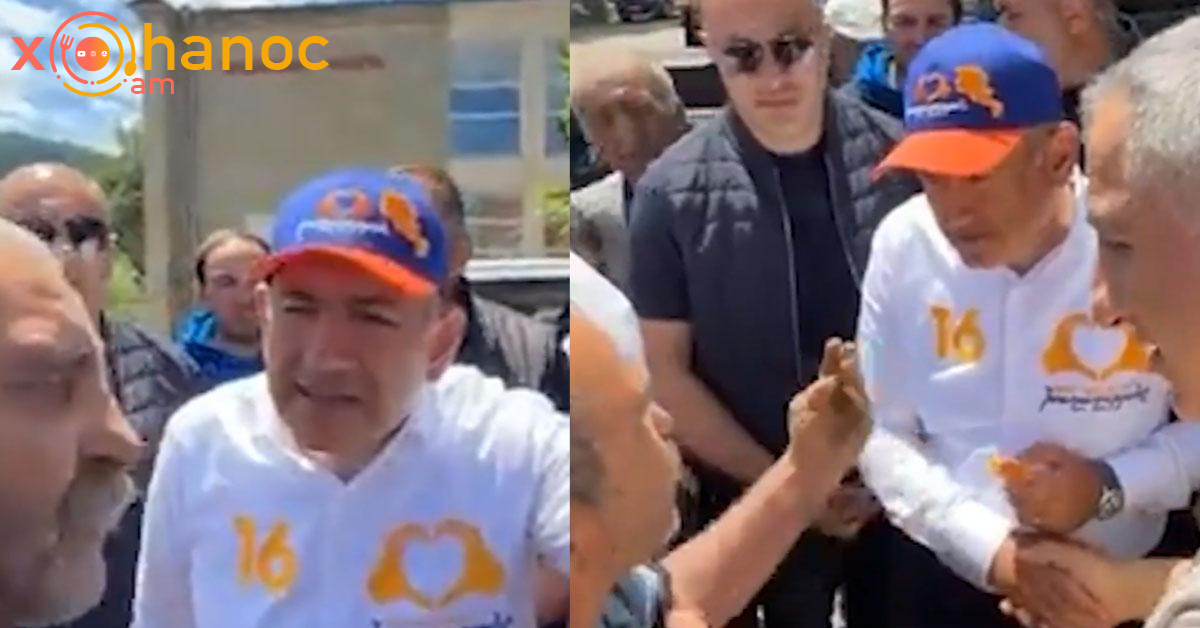 Վեճ Փաշինյանի և քաղաքացու միջև․ Փաշինյանը հունից դուրս եկավ (տեսանյութ)