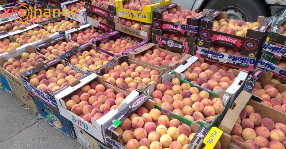 Շատ համեղ և քաղցր դեղձ են վաճառում, շատ էժան գնով․ Ահա մանրամասները