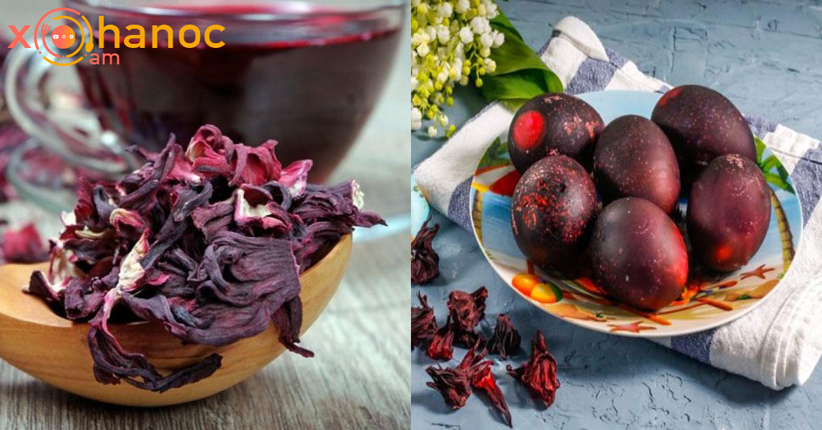 Ձուն խաշելուց այս տերևից լցրեք ջրի մեջ և գույնը այսքան գեղեցիկ երանգով կստացվի