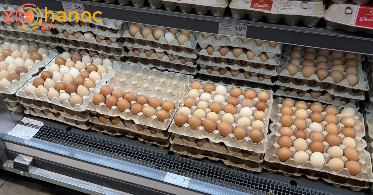 Ձվի գինը փոփոխվել է․ Տեսեք ինչքան է այն դարձել Զատիկից առաջ