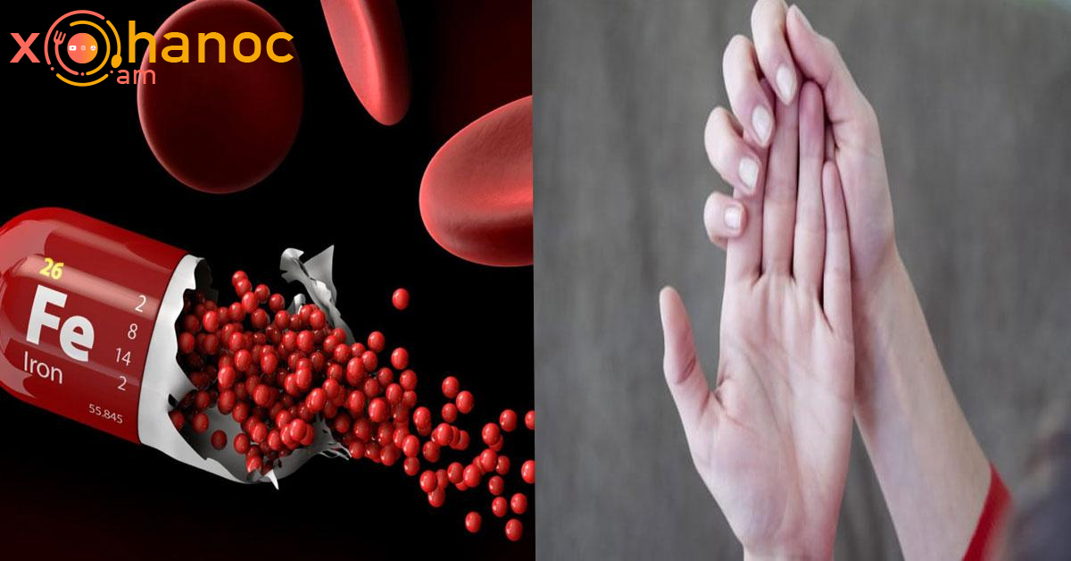 Սա օրգանիզմում երկաթի պակասի նշան է, աչքաթող մի արեք և շուտ դեմն առեք