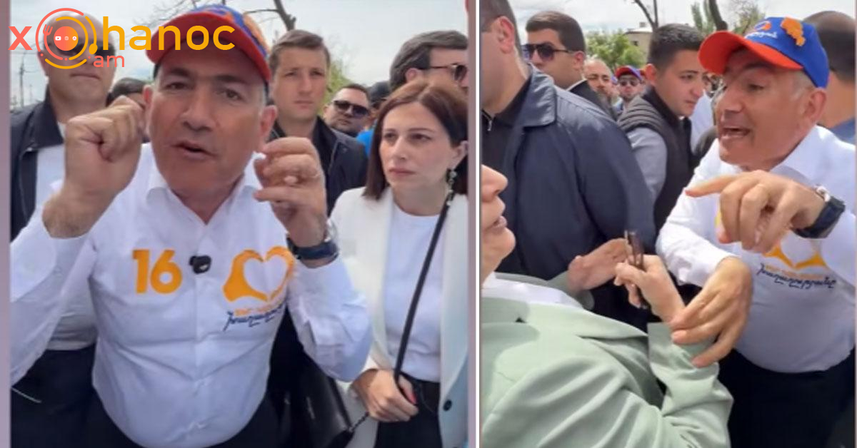 Ձեռդ, Ռոբին էլ եմ կզացնելու․ Սկանդալային, թեժ վեճ Փաշինյանի և արցախցի կնոջ միջև․ Տեսանյութ