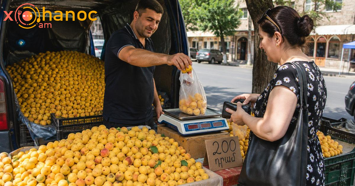Ծիրանը վաճառում են ընդամենը 200 դրամով․ ահա հասցեն, շտապեք գնել