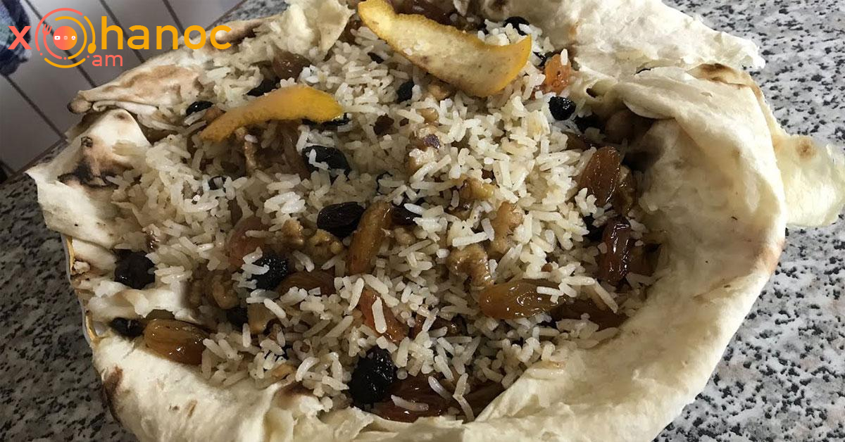 Սա բրնձով և չամիչով փլավի պատրաստման ամենահետաքրքիր և համեղ տարբերակն է