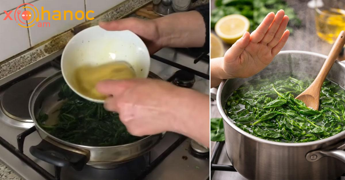 Սպանախը եփելուց, երբեք չեմ խաշում․ Դիտեք սպանախի ճիշտ պատրաստման եղանակը