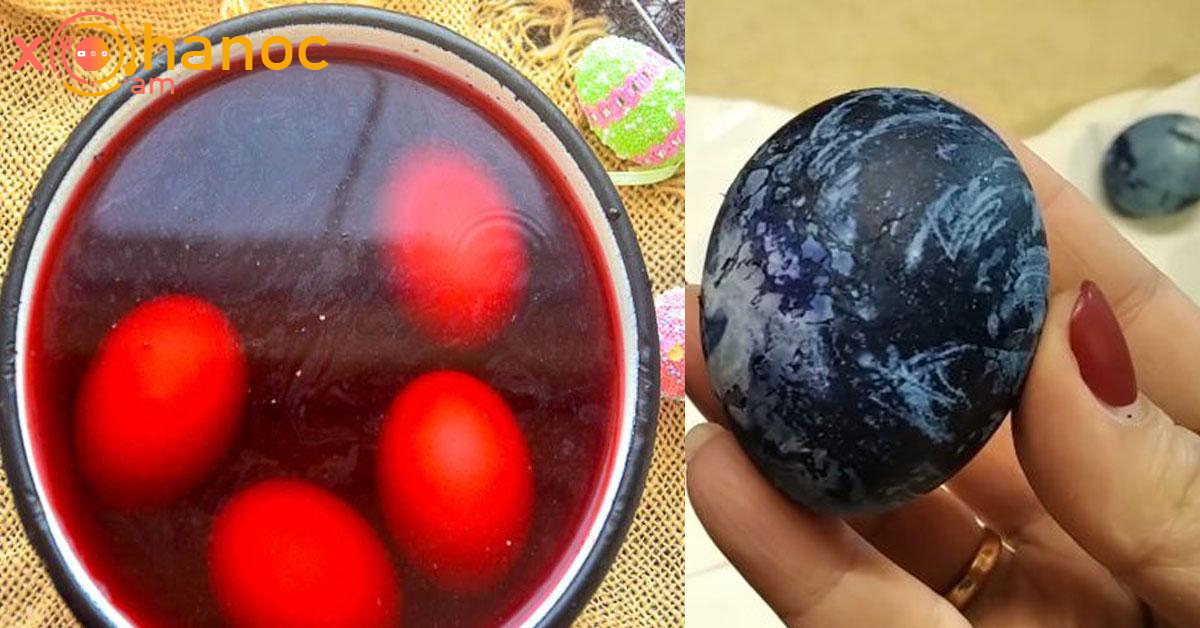 Տեսեք ինչ սիրուն գույն է ստացվում Զատիկի ձուն, եթե ջրի մեջ այս համեմունքի տերևները լցնեք