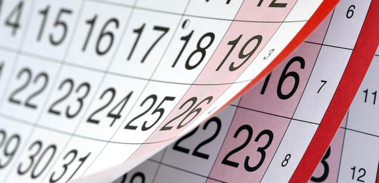 2018-ի ոչ աշխատանքային օրերը