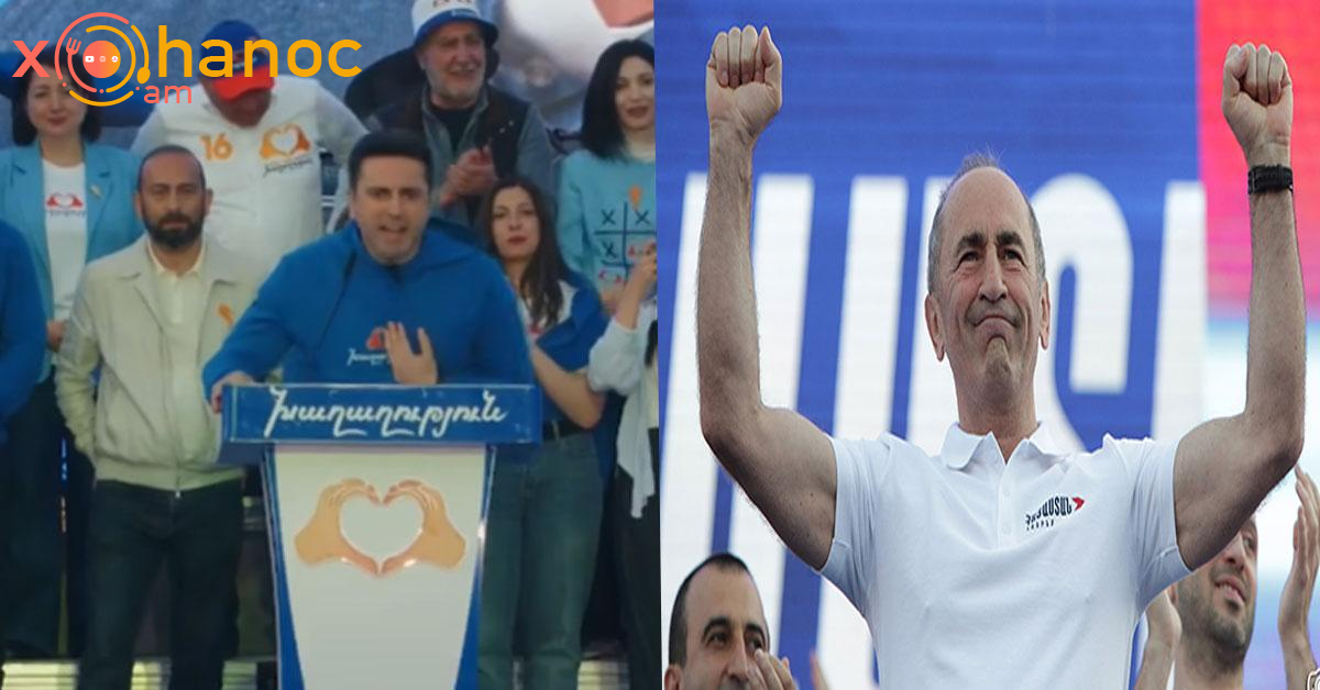 Տո այ համբալ, արնախում․ Ալեն Սիմոնյանը բարկացած պատասխանում է Ռոբերտ Քոչարյանին․ Տեսանյութ