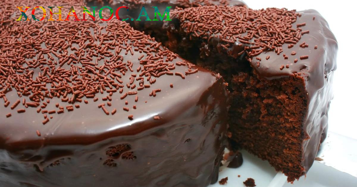 Շատ համեղ շոկոլադե տորթ, որը պատրաստվում է ընդամենը 15 րոպեում