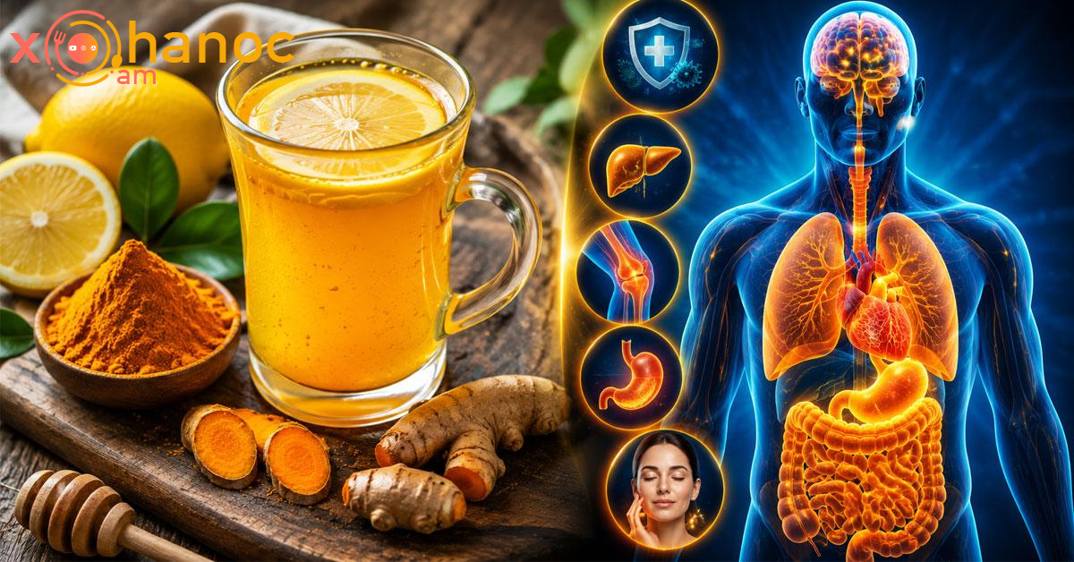 Տեսեք ինչ տեղի կունենա ձեր օրգանիզմի հետ, եթե ամեն օր կիտրոնով և քրքումով ջուր խմեք