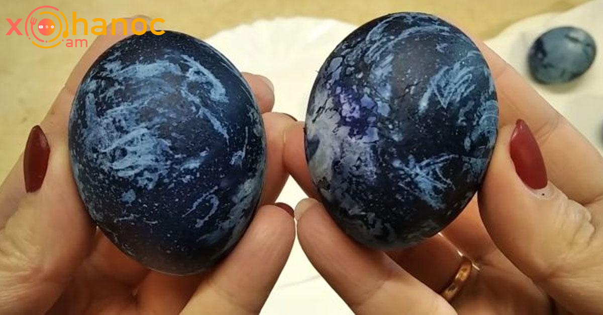 Տեսանյութ․ Դիտեք, թե ինչպես Զատիկի ձվերից ստանալ այսպիսի գույն, ընդամենը 1 բաղադրիչ է պետք