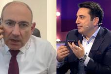 Ալեն Սիմոնյանը եթերի ժամանակ զանգահարում է Նիկոլ Փաշինյանին․ Բացառիկ տեսանյութ