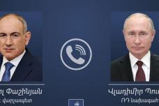 Կարևոր հեռախոսազրույց են ունեցել Փաշինյանն ու Պուտինը․ Հայտնի են մանրամասները